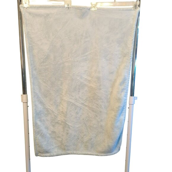 Ugg Baby Throw Blanket Lovey Light Cyan 30x40 Inches Sherpa Fleece - Picture 2 of 5